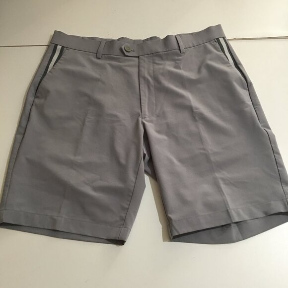 G/FORE Mens Golf Shorts Size 35 Grey - Picture 1 of 10